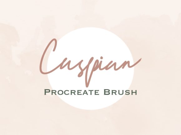 Caspian Procreate Shadow Brush: Effortless Depth for Digital Lettering