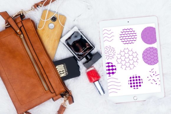 Elevating Digital Design: The Strategic Value of 15 Geometric Patterns Brush Stamps V5 for Procreate