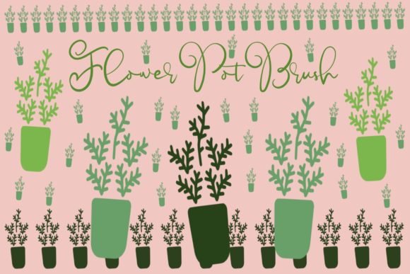 Enhancing Digital Art with the Flower Pot Stamp Brush