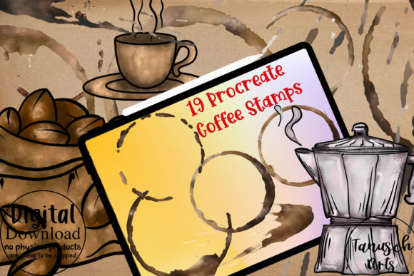 Enhancing Digital Art with the Procreate COFFEE Brush Stamps Set: A Practical Guide for Artists