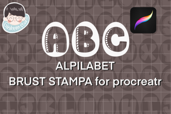 Integrating the 26 Alphabet Easter Brush Stamp Procreate into Your Digital Workflow
