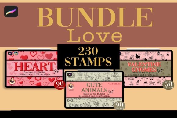 Love Procreate Bundle 230 Stamps: A Practical Toolkit for Digital Creators
