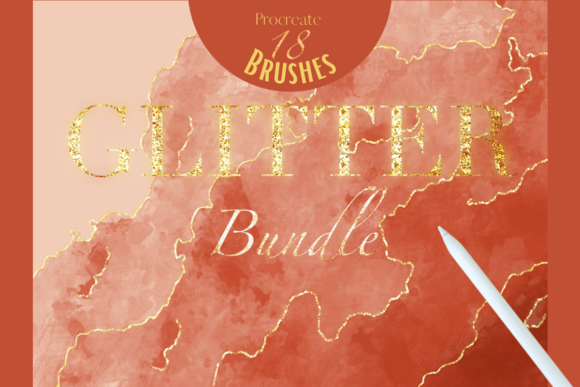 Procreate Glitter Brush Set Gold: Elevating Digital Art with Realistic Sparkle