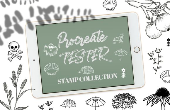 Procreate Stamps Shapes Pack: Creative Efficiency