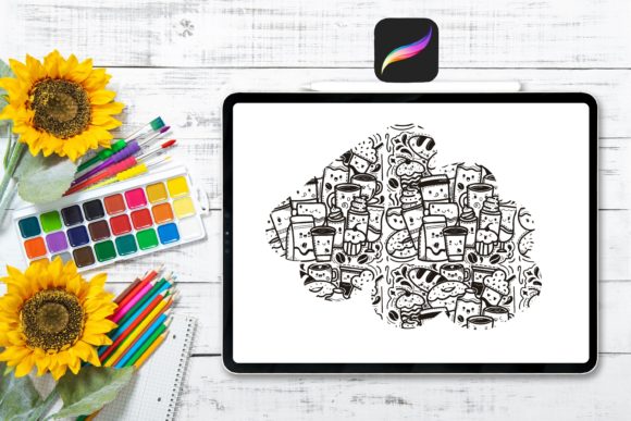 Unlocking Digital Creativity: A Guide to Using Coffee Doodle Procreate Brushes